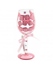 Lolita New Baby Girl Wine Glass